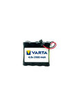 4.8v 2100mAh Siyah Soketli Ni-Mh Oyuncak Araba Pili
