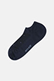 PİERRE CARDİN Bambu 6'lı Erkek Sneakers Kaymaz Çorap 3072-PC LACİVERT