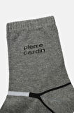 PİERRE CARDİN Pamuk 6'lı Erkek Kısa Soket Tenis Çorabı 5011-PC GRİ