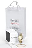 Ferrucci Metal Kadın Kol Saati FC.13911M (Bileklik Hediyeli)