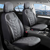 
Bmw 2 SERİSİ 216d Lüx Deri Oto Koltuk Kılıfı Ön Arka Takım Classy Serisi FÜME