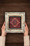 Desen Taş Duvar Tablosu Çerçeveli Duvar Dekoru Wall Art