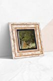 Claude Monet Kırda Öğle Yemeği Taş Duvar Tablosu Çerçeveli Duvar Dekoru Wall Art