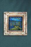 Van Gogh Ren Nehri’nde Yıldızlı Bir Gece Taş Duvar Tablosu Çerçeveli Duvar Dekoru Wall Art