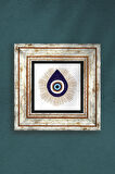 Nazar Taş Duvar Tablosu Çerçeveli Duvar Dekoru Wall Art