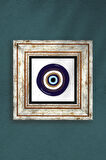 Nazar Taş Duvar Tablosu Çerçeveli Duvar Dekoru Wall Art