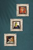 Picasso Dora Maar’ın Portresi, Avignonlu Kızlar, Otoportre Taş Duvar Tablosu Çerçeveli Duvar Dekoru 3 Parça Tablo Seti Wall Art