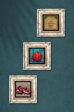 Nazar Duası, Nar Taş Duvar Tablosu Çerçeveli Duvar Dekoru 3 Parça Tablo Seti Wall Art