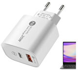 Şarj Cihazı Hızlı Şarj Aleti Pd 20w Qc3.0 Type-c Pd Usb Şarj Port Şarj Adaptörü