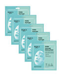 Dermal Seoul Face PDRN Hydrojel Eriyen Maske Nemlendirici Cilt Onarıcı Şeffaf Jel Maske 34 Gr 5 Adet