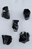 Siyah Obsidyen Doğal Kütle 18-SO