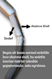 Abalone Shell Süper Renkli Sedef Bileklik 545-3