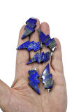 Doğal Lapis Lazuli Kolye Farklı Kesim 318-4