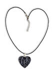 Kartanesi Obsidyen Kalp Kesim Kolye 310-5