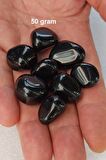 50 Gram Siyah Obsidyen Tamburlu Parçalar  232