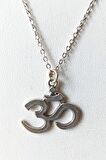 Om Ohm Sembolü Metal Kolye 676