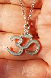 Om Ohm Sembolü Metal Kolye 676