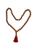 Rudrakşa 54 Taneli Yarım Mala Unisex Kolye Tesbih Hindistan Rudraksha 101YM