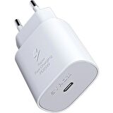 Tecno Pova Neo 2 uyumlu Şarj Aleti PD25W Hızlı Şarj Adaptörü Type-C çıkışlı+Type-c to Type-C Kablo