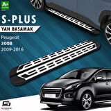 S-Dizayn Peugeot 3008 S-Plus Gri Yan Basamak 183 Cm 2009-2016 A+ Kalite