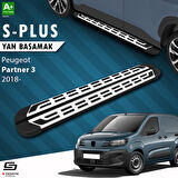 S-Dizayn Peugeot Partner 3 S-Plus Gri Yan Basamak 203 Cm 2018 Üzeri A+ Kalite
