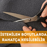BEYLİNİ Welsoft Peluş Kumaş Çift Taraflı Yıkanabilir Kesilebilir Koltuk Battaniye Yastık Kaplaması 180x100