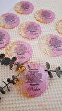 PEMBE EPOKSİ MAGNET BEBEK DOĞUM MEVLÜT HEDİYELİKLERİ 10 ADET
