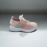PEMBE KIZ ÇOCUK TRİKO SNEAKER 