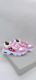 KIZ ÇOCUK PEMBE GÜNLÜK RAHAT BASKILI SNEAKER