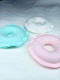 Bebek Oyuncak Donut Yumuşak Pamuklu Emzirme Oyuncağı Bebek Eline Özel 3lü Paket