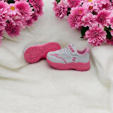KIZ ÇOCUK BEYAZ TABAN PEMBE SPOR