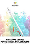 Weafitpro Apple Cihazlara Uyumlu Pencil 3.Nesil Tablet Kalemi