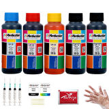 Perfection Canon Pixma Uyumlu G2411/G2415/G3411/G3415/G4411 Yazıcı Mürekkep Dolum Seti 5X100 gr.