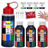 Perfection  HP DeskJet Plus Uyumlu Kartuş Dolum Seti 500 ML + 3 x 100 G