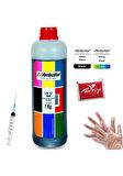 Perfection HP Smart Tank Yazıcılara Uyumlu Kartuş Dolum Mürekkebi Cyan 1 Kg