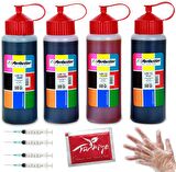 Perfection Hp Smart Tank 410-412-585-580-516-615 Uyumlu Mürekkep Dolum Seti 4x500 Ml. 25.000 Sf.