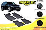 Bmw E70 X5 Havuzlu Kauçuk Paspas Takımı 3d-x 2007-2014 Bmw X5