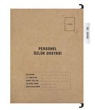 Personel Özlük Dosyası Tek Gözlü (Plastik Askılı 10 Adet)