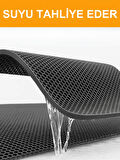 Beylini Bal Petek PVC Paspas Islak Zeminlerde Kaydırmaz İç Dış Mekan Banyo Duş Lavabo Havuz Kenarı Halısı