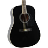 IBANEZ PF15-BK Siyah Akustik Gitar