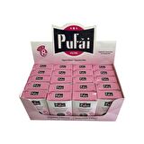 Pufai Sigara Filtresi Normal Boy 8 mm Ağızlık 600 Adet 20 Kutu Pembe