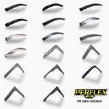 Perflex PA4-DC01 Cam Rüzgarlığı Classic Tip 4 Parça Logan 2004-2011 