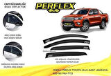 Perflex PAL4-TY15 Cam Rüzgarlığı Classic Tip 4 Parça Toyota HiIux 2015- 