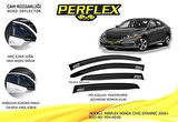 Perflex PD4-HD16 Cam Rüzgarlığı Mugen Tip 4 Parça Honda Civic Dynamıc 2016- 