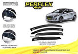 Perflex PD4-HY15 Cam Rüzgarlığı Mugen Tip 4 Parça Hyundai I30 Dynamıc 2012-2016 