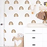 Boho Mini Gökkuşaklar Çocuk Odası Duvar Sticker