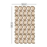 Boho Mini Gökkuşaklar Çocuk Odası Duvar Sticker