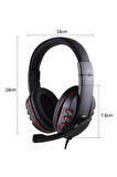 Gaming Deneyimi İçin PG6960 - Kablolu, Mikrofonlu, Dekoratif Kulak Yastığı