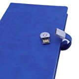 İkisi Bir arada Mıknatıslı Usb Kilitli Defter 16gb usb