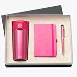 Özel Kutusunda Premium Termos Defter Kalem Set